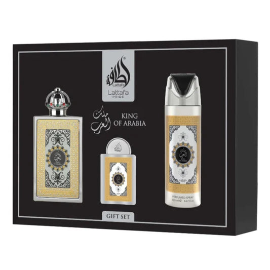 King Of Arabia by Lattafa – 3pc Giftset